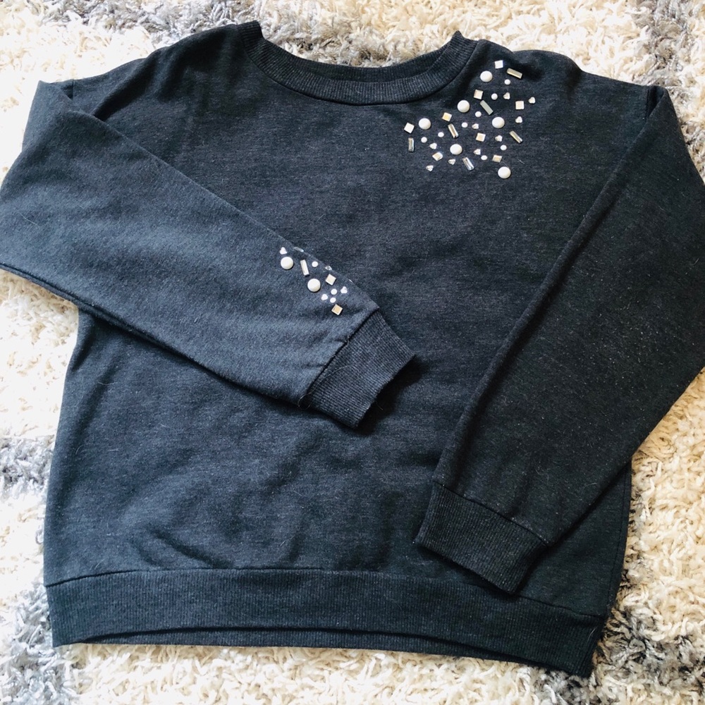 Bedazzled Crew Neck